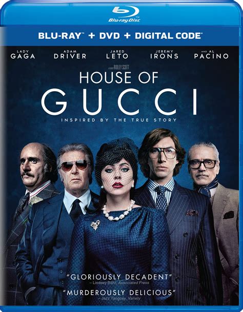 house of gucci blu-ray|house of gucci dvd blu ray.